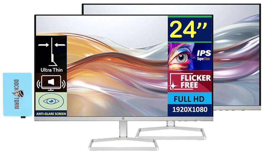 【Yuri】HP 24fw Display with Audio Amazon.com: HP 24